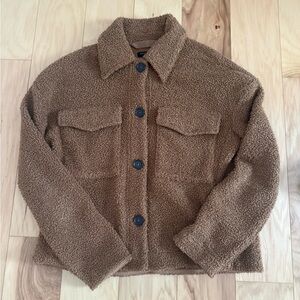 Banana Republic Tan Sherpa Jacket